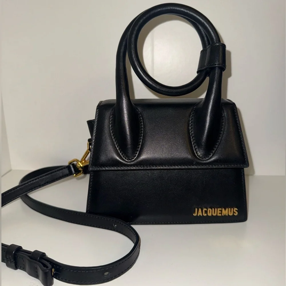 Jacquemus Le Chiquito Noeud Leather Crossbody - Picture 12 of 12